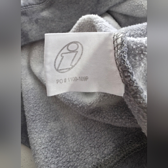 Thrasher Silver Flame Hoodie Grey Tie Dye Skate Aesthetic Streetwear Large - Picture 12 of 12